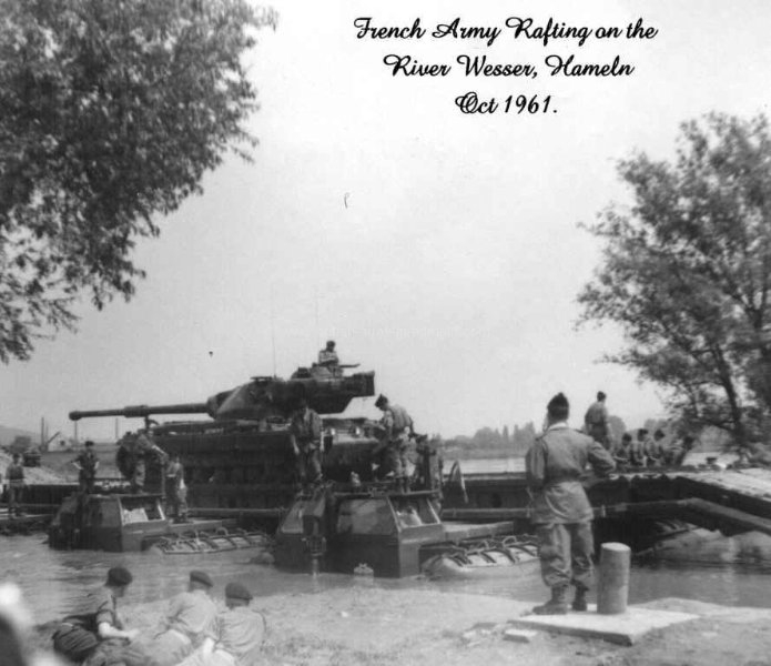 british-sappers-watching-a-demo-of-instant-rafting-by-the-french-army-engineers-wouldham