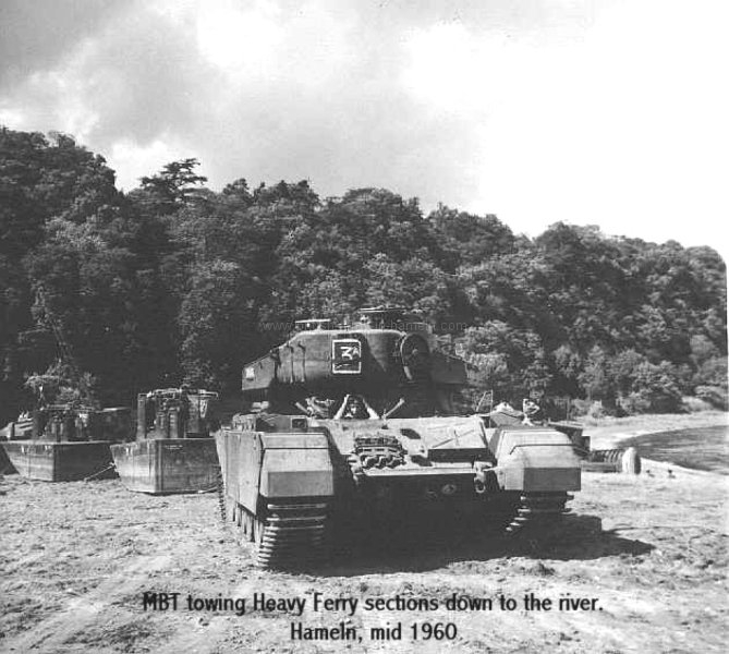 centurion-tank-towing-heavy-ferry-units-around-the-assembly-site-by-the-river-weser-ohr-park-summer-1960