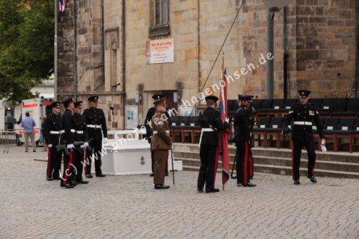 Disbandment 28 Engineer Regiment - Parade through Hameln
