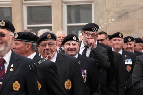 Disbandment 28 Engineer Regiment - Parade through Hameln
