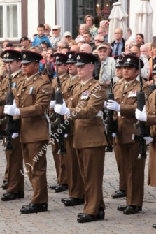 Disbandment 28 Engineer Regiment - Parade through Hameln