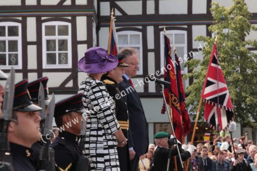 Disbandment 28 Engineer Regiment - Parade through Hameln