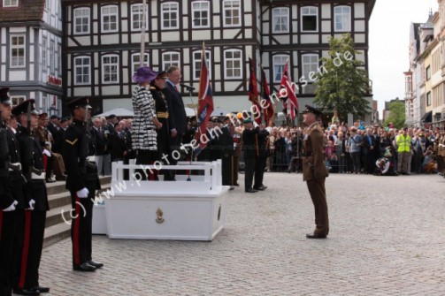 Disbandment 28 Engineer Regiment - Parade through Hameln