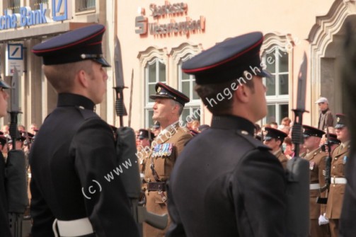Disbandment 28 Engineer Regiment - Parade through Hameln