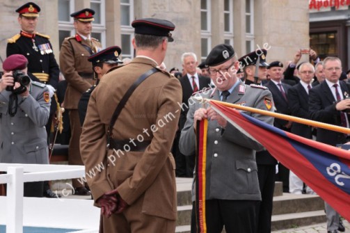 Disbandment 28 Engineer Regiment - Parade through Hameln