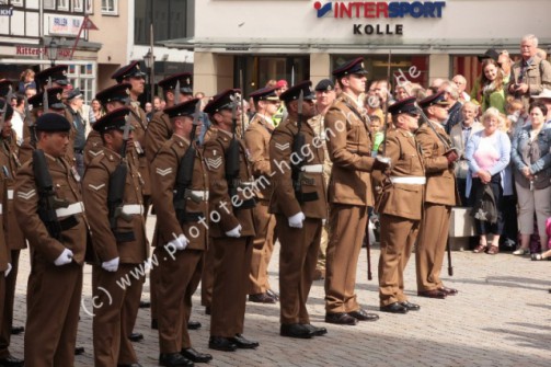Disbandment 28 Engineer Regiment - Parade through Hameln