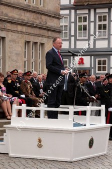 Disbandment 28 Engineer Regiment - Parade through Hameln