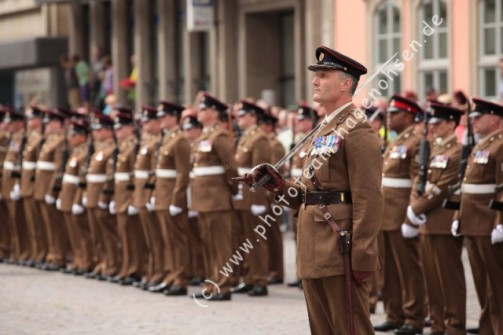 Disbandment 28 Engineer Regiment - Parade through Hameln