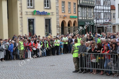 Disbandment 28 Engineer Regiment - Parade through Hameln