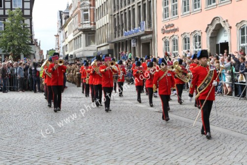 Disbandment 28 Engineer Regiment - Parade through Hameln
