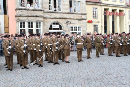 Disbandment 28 Engineer Regiment - Parade through Hameln