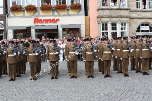 Disbandment 28 Engineer Regiment - Parade through Hameln