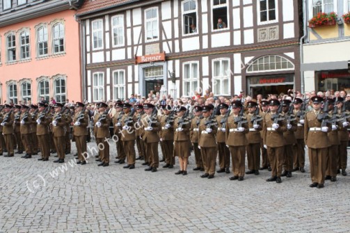 Disbandment 28 Engineer Regiment - Parade through Hameln