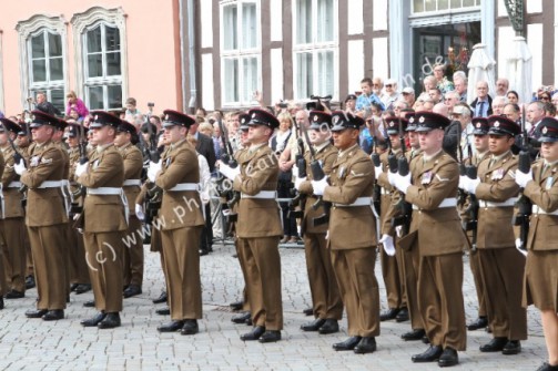 Disbandment 28 Engineer Regiment - Parade through Hameln