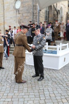 Disbandment 28 Engineer Regiment - Parade through Hameln
