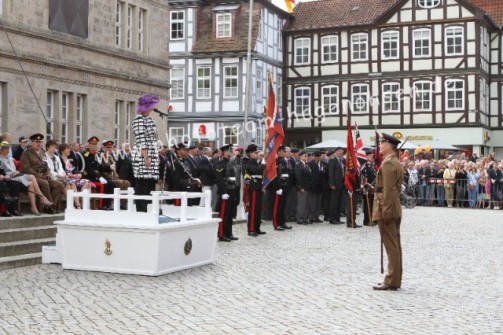 Disbandment 28 Engineer Regiment - Parade through Hameln