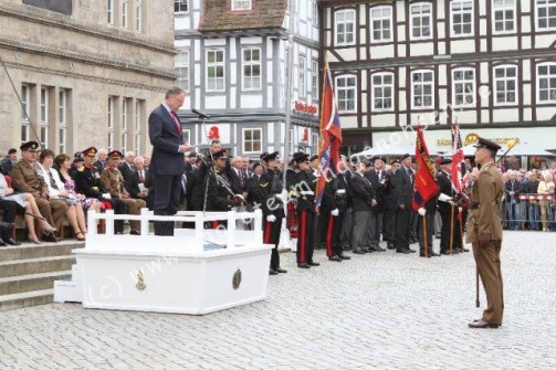 Disbandment 28 Engineer Regiment - Parade through Hameln