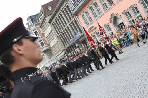Disbandment 28 Engineer Regiment - Parade through Hameln