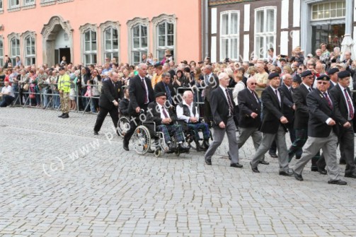 Disbandment 28 Engineer Regiment - Parade through Hameln