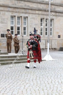Disbandment 28 Engineer Regiment - Parade through Hameln