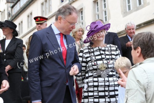 Disbandment 28 Engineer Regiment - Parade through Hameln