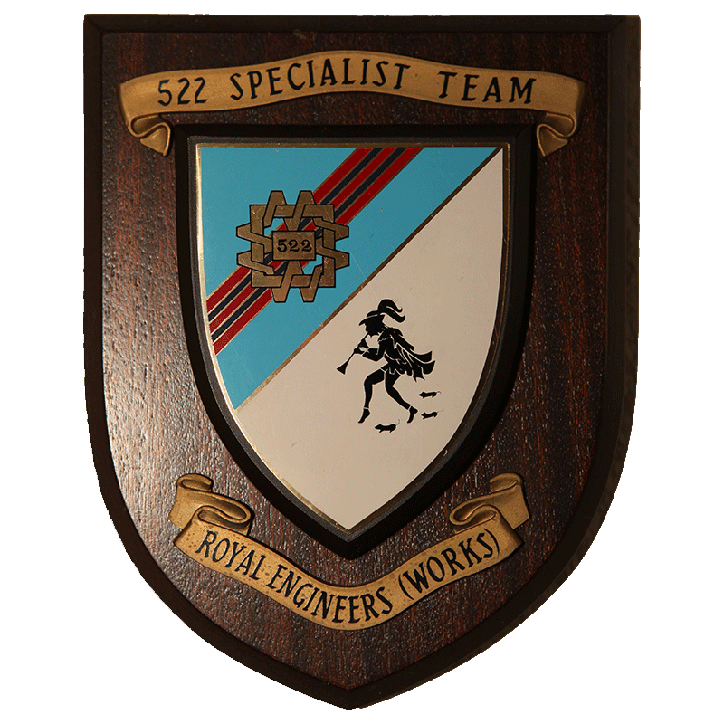 522 Specialist Team Royal Engineers British Army in Hameln