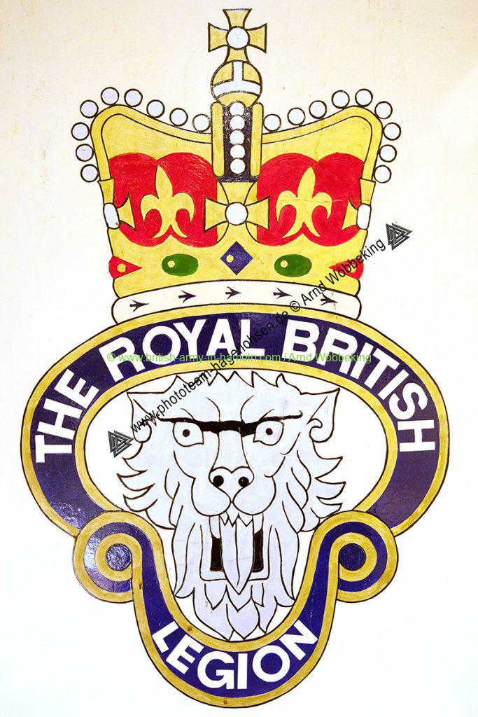 RBL CREST SIGN | British Army in Hameln